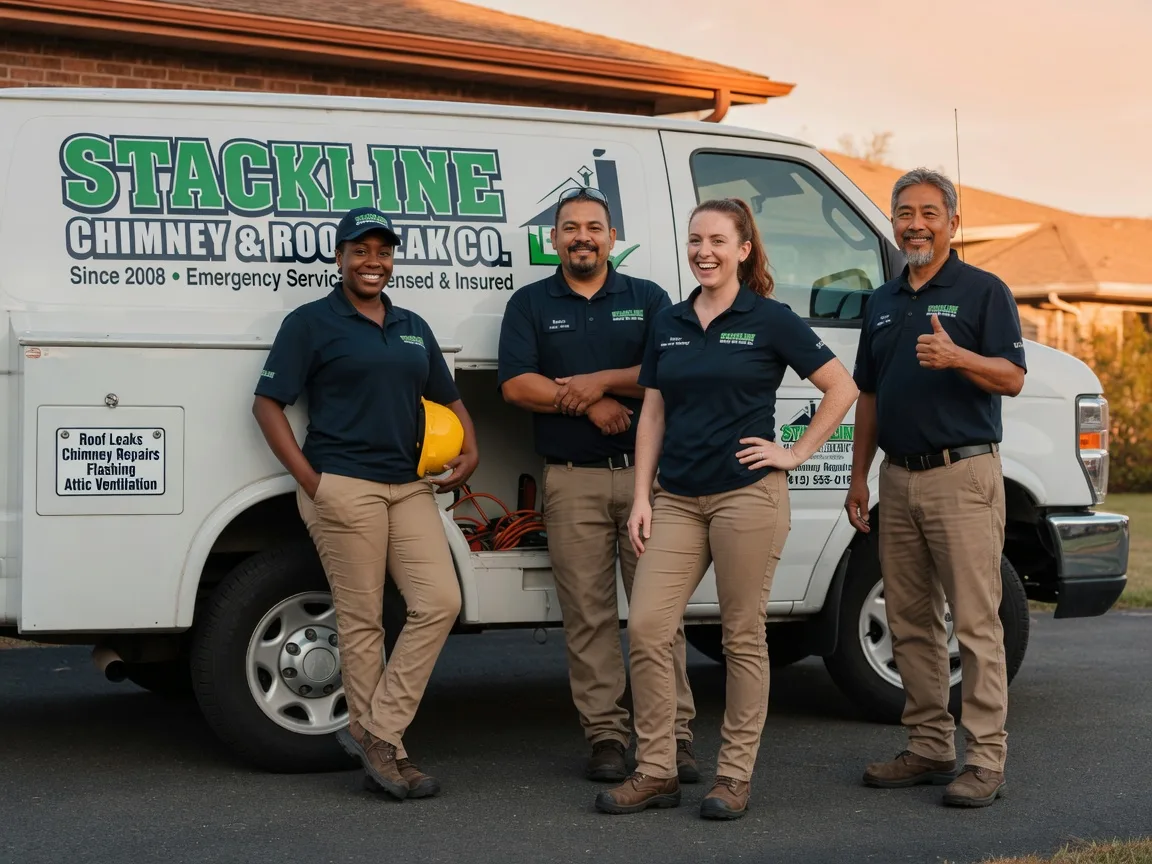 Chimney flashing repair company in Buckhead, GA